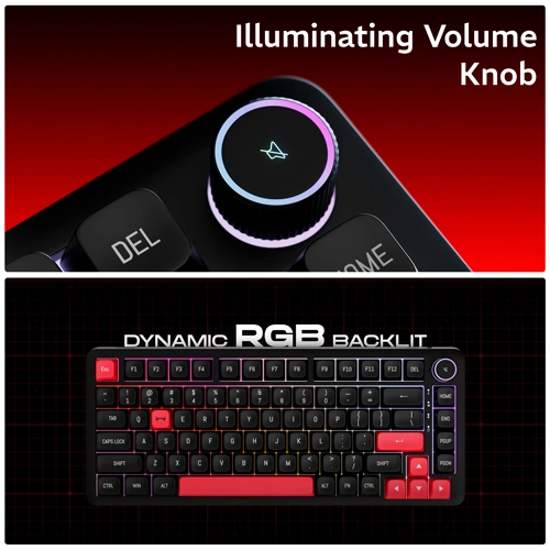 Dawg HighKEY 718 Wireless RGB Keyboard With Blue Tactile Switches