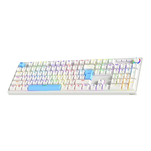Fingers Macho-MK1 White RGB Mechanical Gaming Keyboard