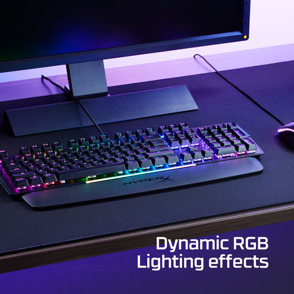 HyperX Alloy MKW100 Mechanical Gaming Keyboard - TTC Red Linear Switches