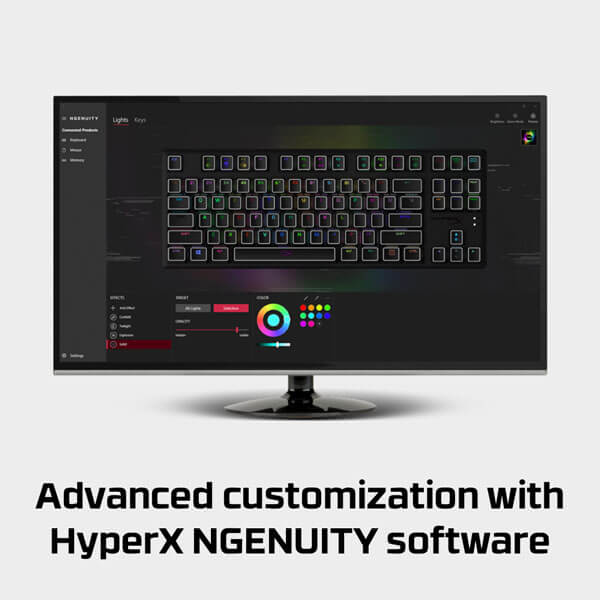 HyperX Alloy Origins Core Mechanical Gaming Keyboard (Red Linear Switches)