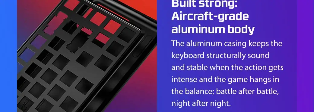 HyperX Alloy Origins Core Keyboard Blue Switches 1 