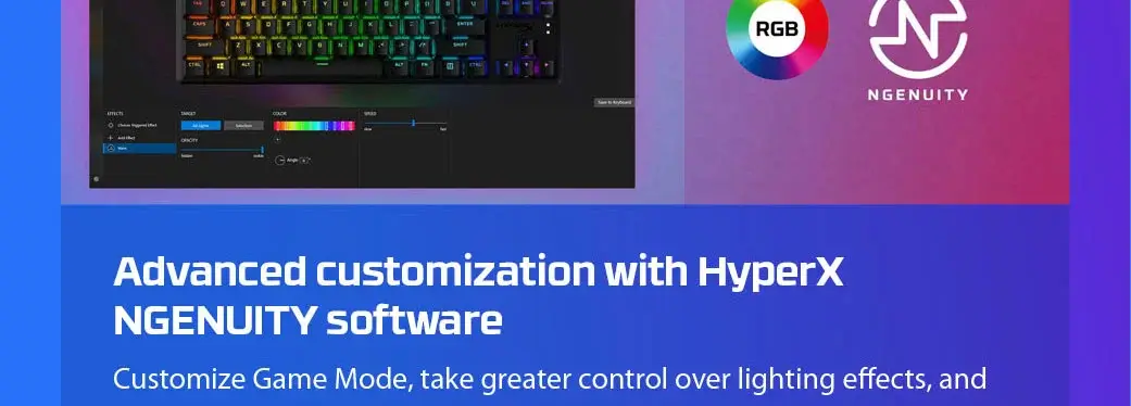 HyperX Alloy Origins Core Keyboard Blue Switches 1 