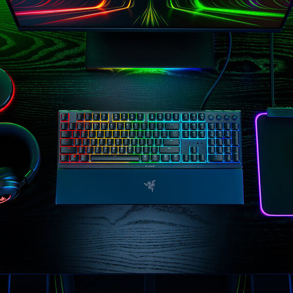 Razer Ornata V3 Gaming Keyboard with Mecha-Membrane Switches