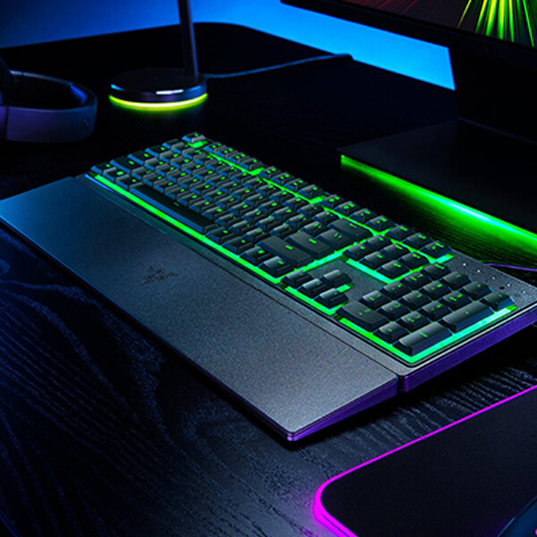 Razer Ornata V3 X Low Profile Gaming Keyboard with RGB Chroma Lighting