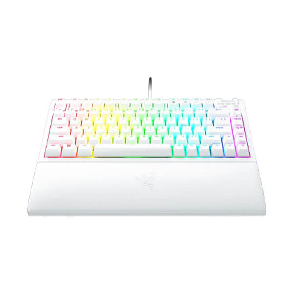 Razer BlackWidow V4 75 Percent White Mechanical Gaming Keyboard