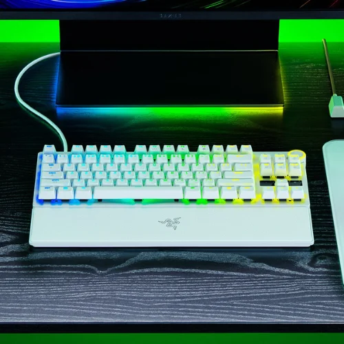 Razer Huntsman V3 Pro Tenkeyless 8KHz White Gaming Keyboard