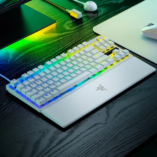 Razer Huntsman V3 Pro Tenkeyless 8KHz White Gaming Keyboard