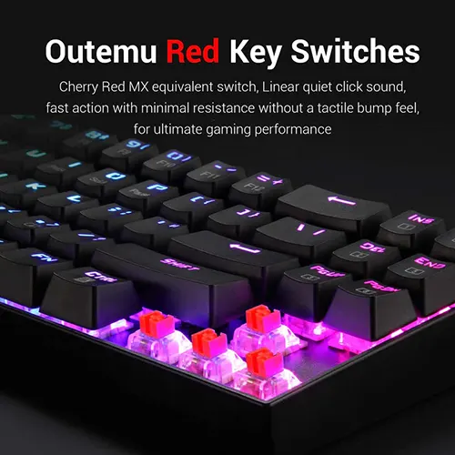 Redragon Deimos K599 TKL Wireless Mechanical RGB Gaming Keyboard With Outemu Red Switch