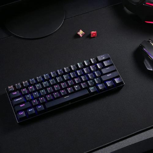Redragon Draconic Pro K530 Pro Tri-Mode Keyboard with Red Mechanical Switches