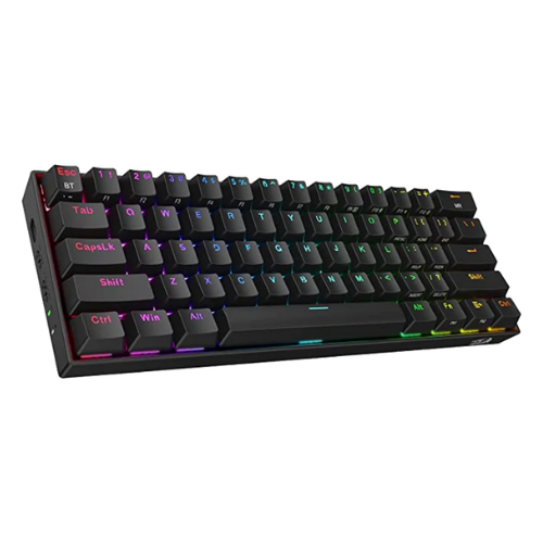 Redragon Draconic Pro K530 Pro Tri-Mode Keyboard with Red Mechanical Switches