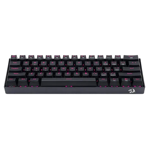 Redragon Dragon Born K630 60 Percent Mechanical Pink LED Gaming Keyboard With Brown Switch