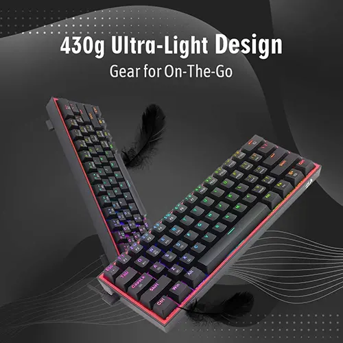 Redragon Fizz Pro K616 Wireless Mechanical RGB Gaming Keyboard With Red Switch
