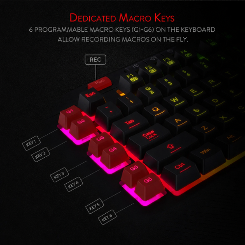 Redragon Shiva K512 RGB Membrane Keyboard