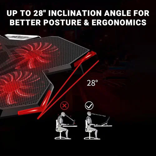 Ant Esports NC270 RGB Gaming Laptop Cooling Stand