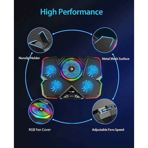 Cosmic Byte Cyclone RGB Laptop Cooling Pad