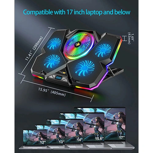 Cosmic Byte Cyclone RGB Laptop Cooling Pad