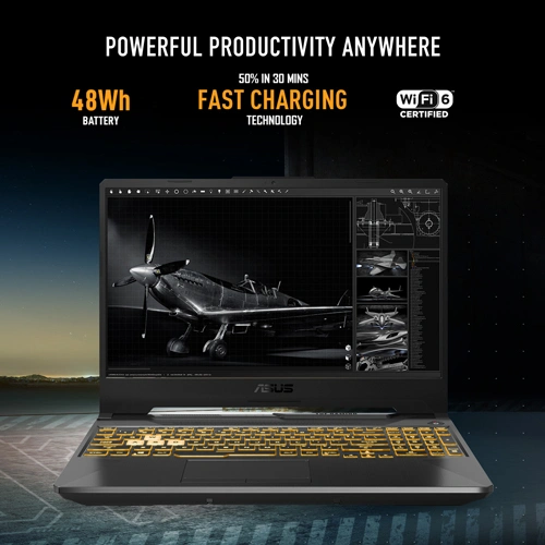 ASUS TUF Gaming A15 FA566NFR-HN045WS Laptop (Ryzen 7 7435HS/RTX 2050 4GB GDDR6)