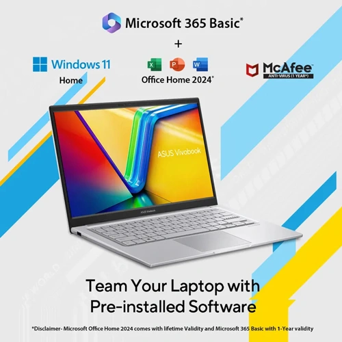 Asus Vivobook 14 X1404VA-EB321WS Laptop (i3-1315U/8GB-DDR4)