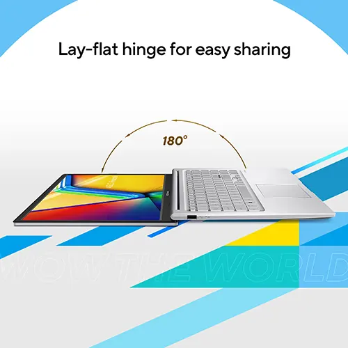 Asus Vivobook 15 X1504VAP-IN005WS Laptop (Intel Core 3 100U/Intel Graphics, Windows 11 home/Office 2024 Home)