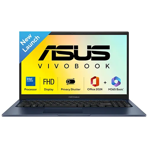 Asus Vivobook 15 X1504VAP-IN012WS Laptop (Intel Core 5 120U/Intel Graphics, Windows 11 home/Office 2024 Home)