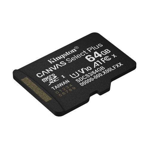 Kingston Canvas Select Plus 64GB microSDXC Memory Card