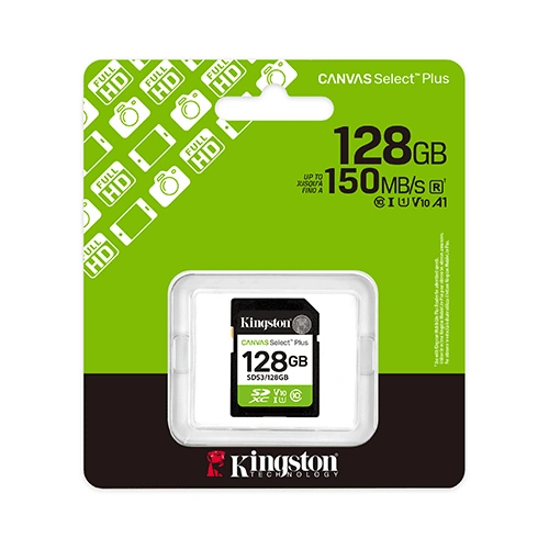 Kingston Canvas Select Plus 128GB SDXC Memory Card