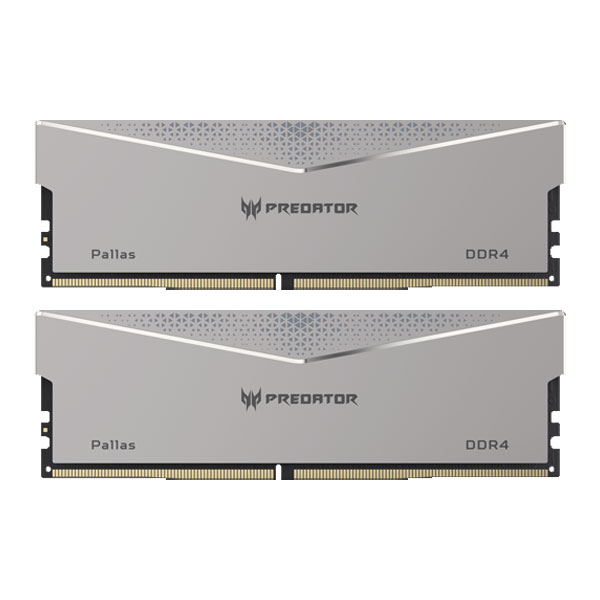 Acer Predator Pallas Series 32GB (16GBx2) 3600MHz CL18 DDR4 Ram (Silver)