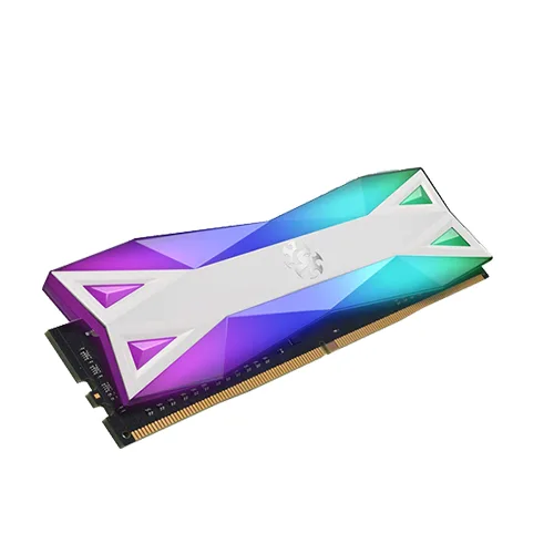 Adata XPG Spectrix D60G RGB White 16GB (8GBX2) 3000MHz CL16 DDR4 RAM