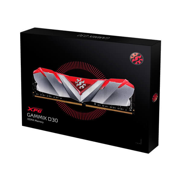 Adata XPG Gammix D30 16GB (16GBx1) DDR4 3000MHz Red