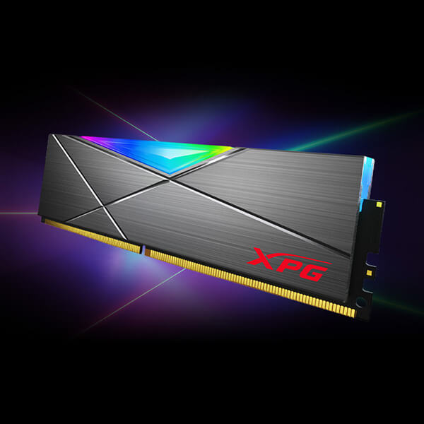 Adata XPG Spectrix D50 16GB (16GBx1) DDR4 3200MHz RGB RAM (Tungsten Grey)