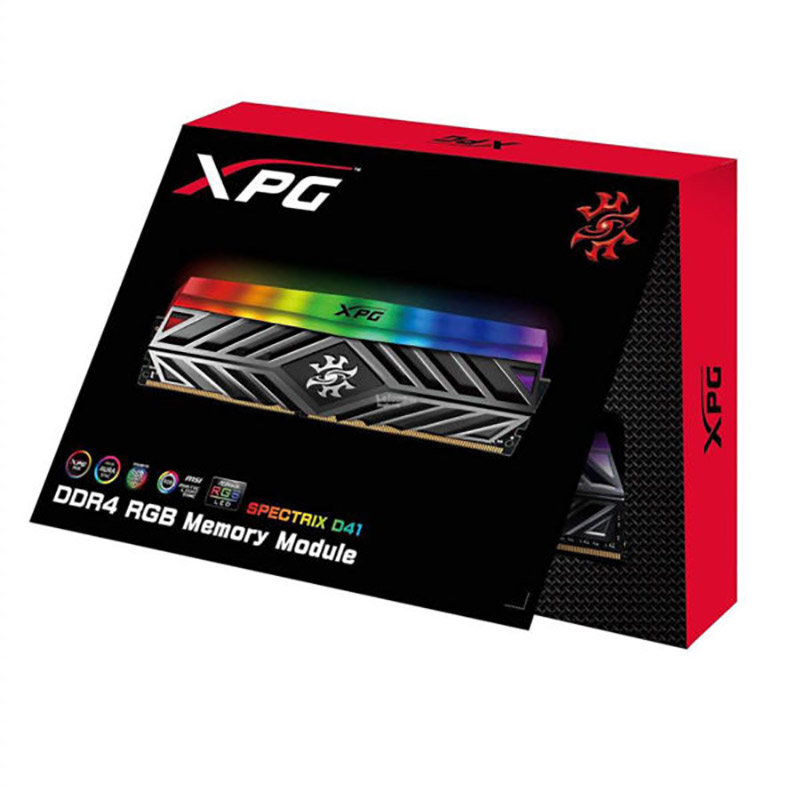 Adata XPG Spectrix D41 8GB (8GBX1) DDR4 3200MHz RGB