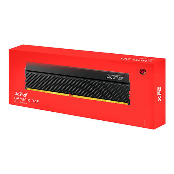 Adata XPG Gammix D45 Series 8GB (8GBx1) DDR4 3200MHz Desktop Ram (Black)