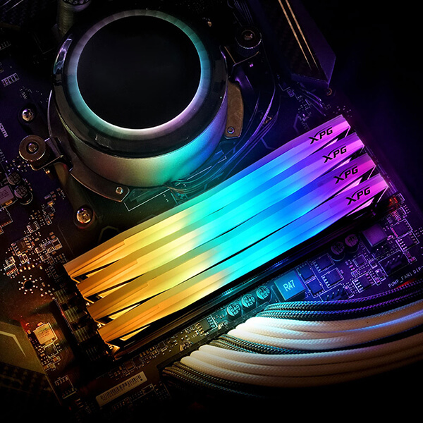 Adata XPG Spectrix D60G RGB 32GB (16GBX2) 3600MHz CL18 DDR4 RAM
