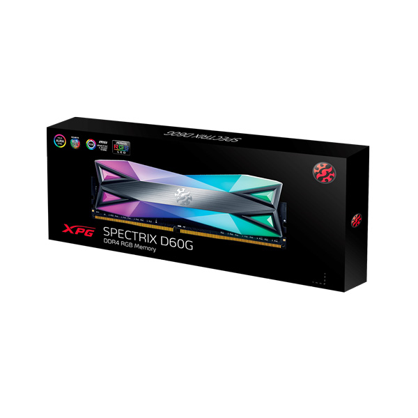 Adata XPG Spectrix RGB D60G 16GB (8GBX2) 3600MHz CL18 DDR4 RAM