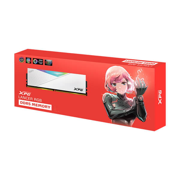 Adata XPG Lancer RGB White 16GB 6000MHz CL40 DDR5 RAM