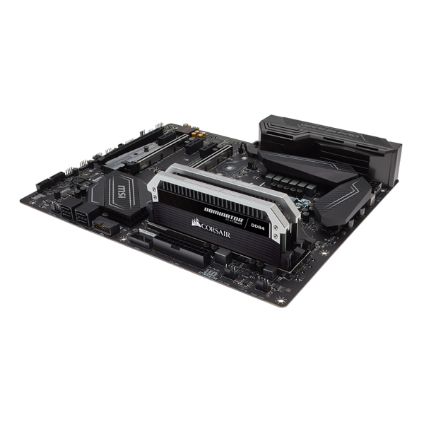 Corsair Dominator Platinum 16GB (8GBx2) DDR4 3600MHz Desktop Memory With Airflow Platinum RGB Cooling Fan