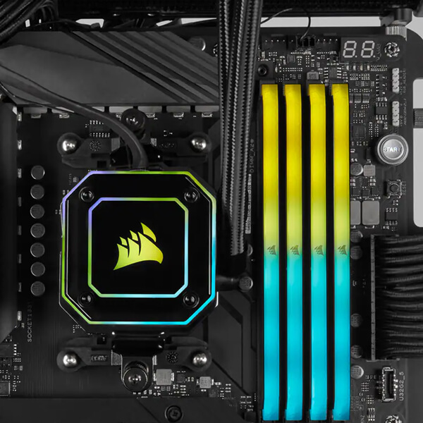 Corsair Vengeance RGB RS 64GB (32GBx2) 3600MHz CL18 DDR4 RAM