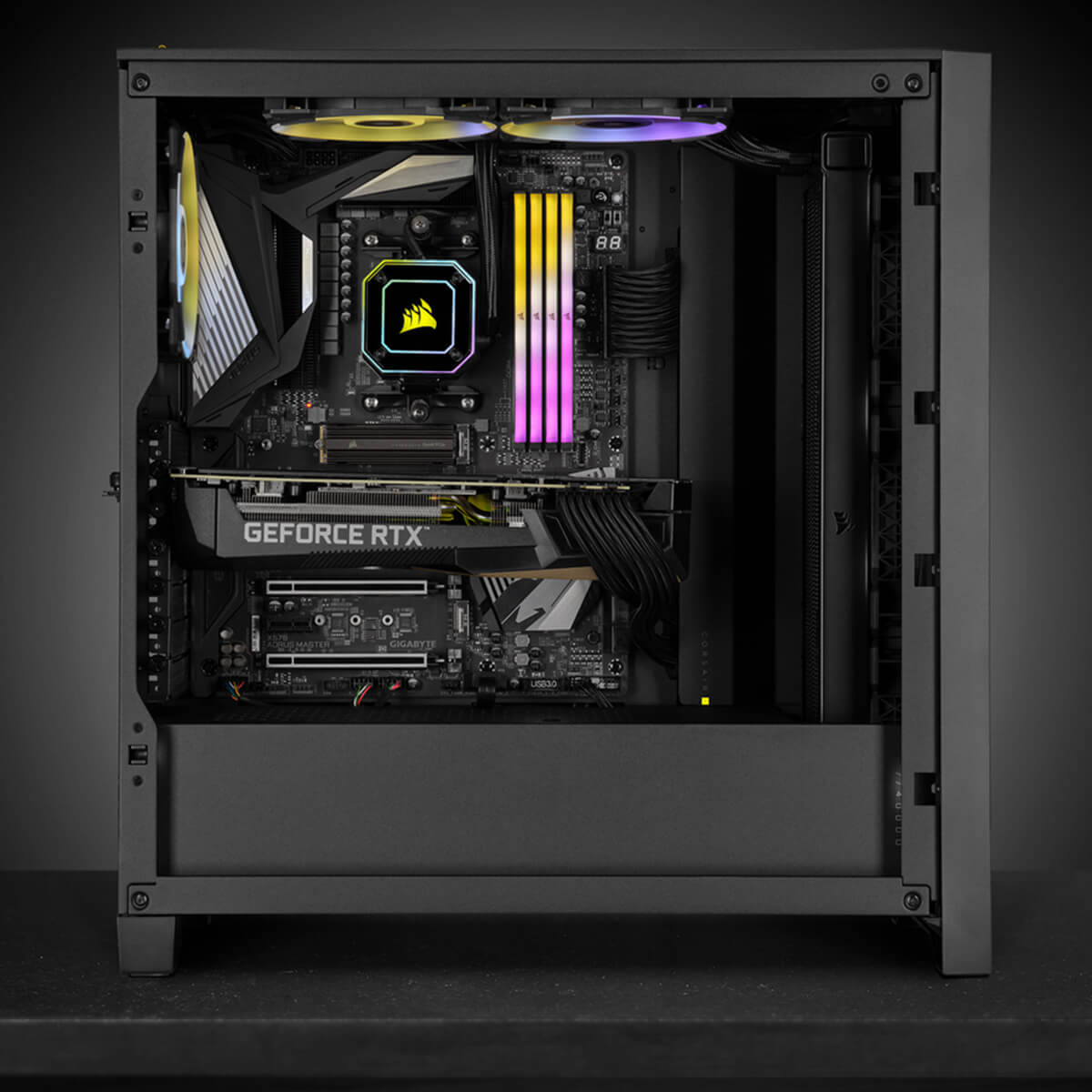 Corsair Vengeance RGB RS 64GB (32GBx2) 3600MHz CL18 DDR4 RAM
