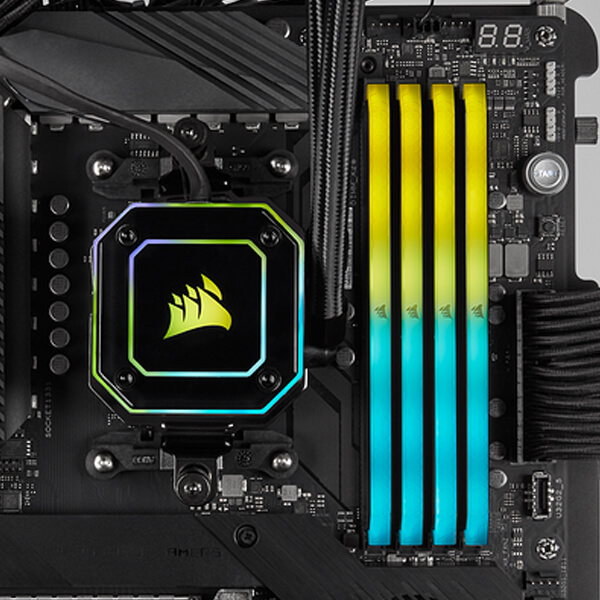 Corsair Vengeance RGB 8GB DDR4, CMG8GX4M1E3200C16