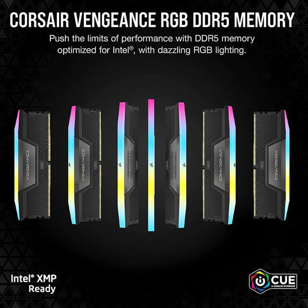 Corsair Vengeance RGB Series 32GB (16GBx2) 7000MHz CL40 DDR5 RAM