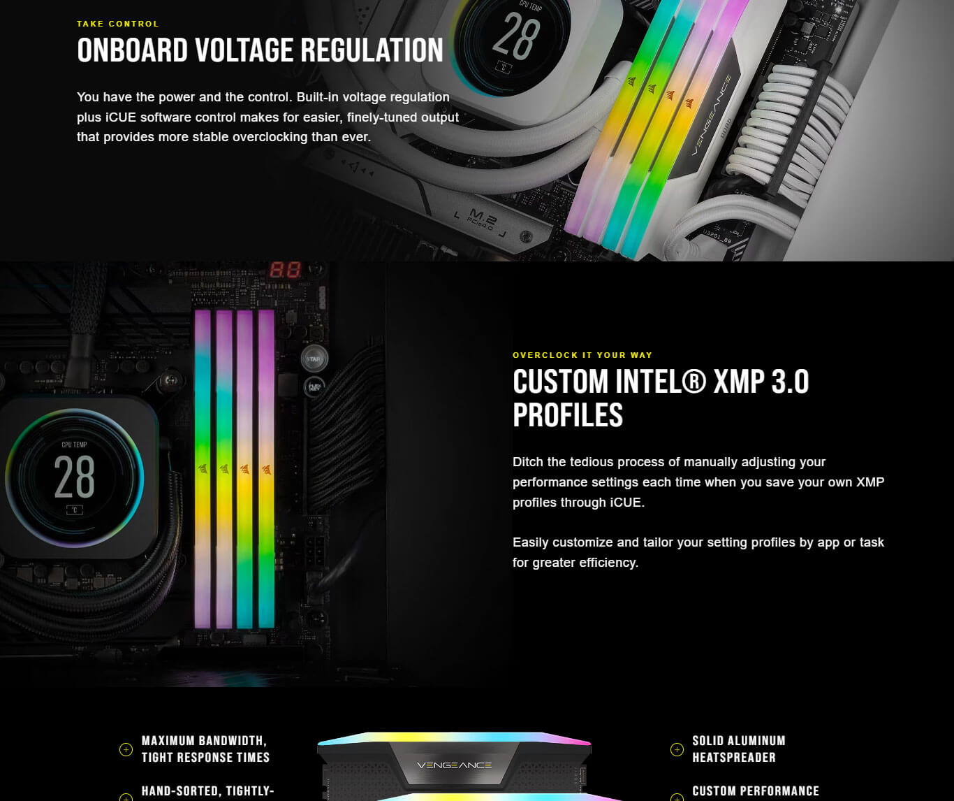 Corsair VENGEANCE® RGB 32GB Ram