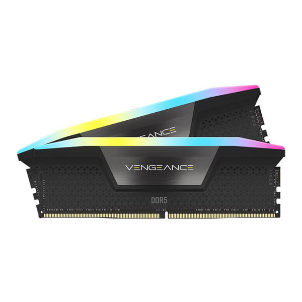 Corsair Vengeance RGB 64GB (32GBx2) 5200MHz CL40 DDR5 RAM