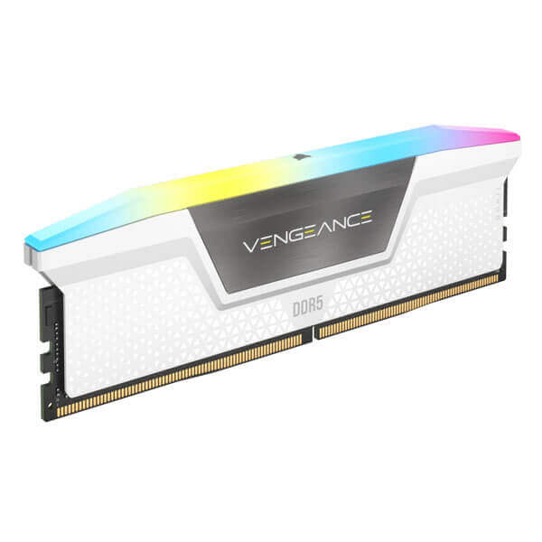 Buy Corsair Vengeance RGB 64GB (32GBx2) DDR5 5600MHz CL40 White at