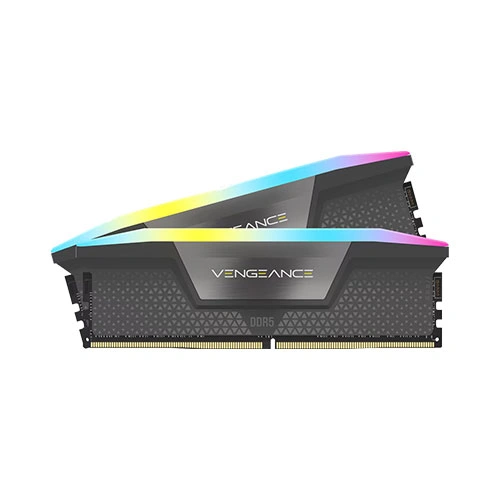 Corsair Vengeance RGB Grey 64GB (32GBx2) 5600MHz CL36 DDR5 RAM
