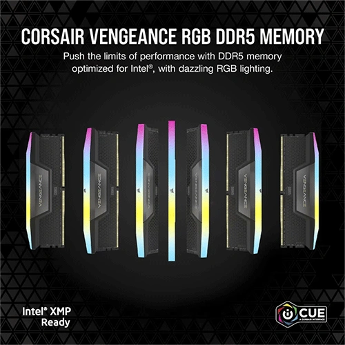 Corsair Vengeance RGB 96GB (48GBx2) 5200MHz CL38 DDR5 RAM