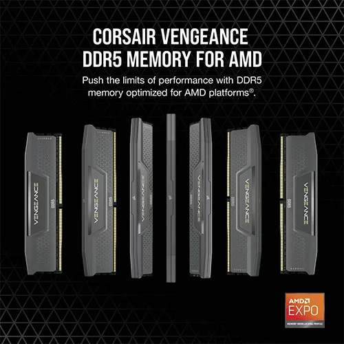 Corsair Vengeance 16GB (8GBx2) 5200MHz CL40 DDR5 RAM
