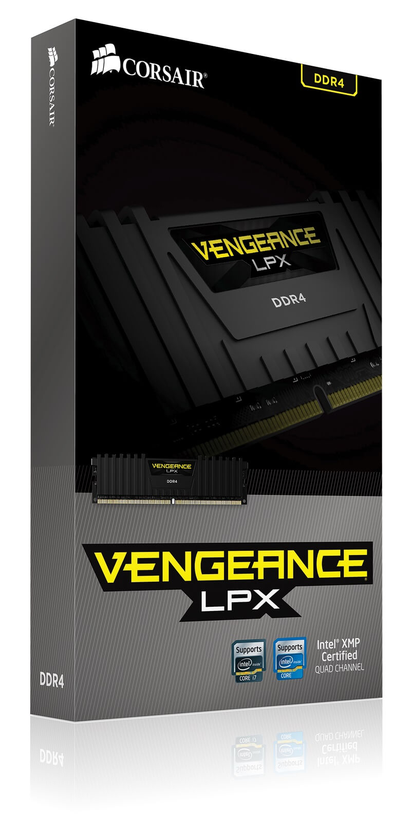 Corsair Vengeance Lpx 4GB (4GBx1) DDR4 2400MHz Black