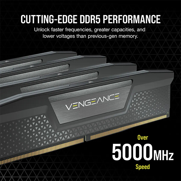 Corsair Vengeance 64GB (32GBx2) 5200MHz CL40 DDR5 RAM