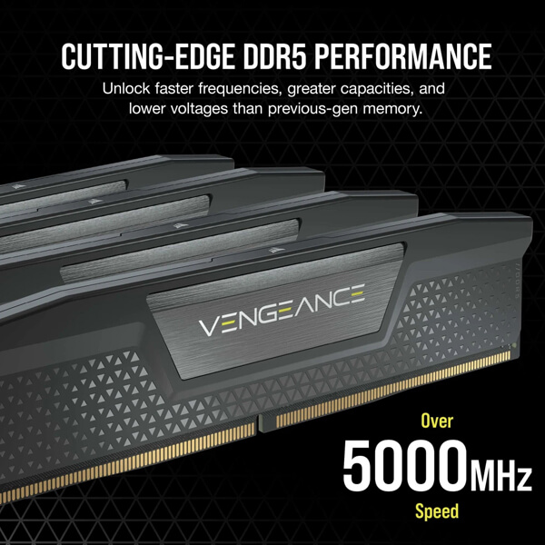 Corsair Vengeance 64GB (32GBx2) 6000MHz CL40 DDR5 RAM