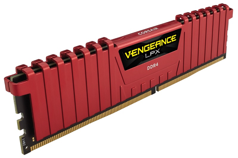 Corsair Vengeance LPX 8GB (8GBX1) DDR4 2400MHz Red
